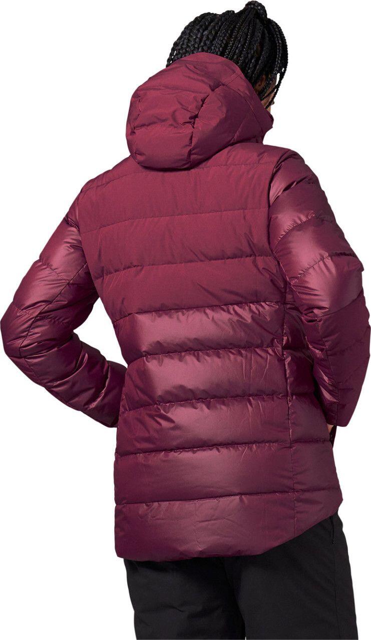 Giacca da donna Odlo Severin N-Thermic con cappuccio Red Raspberry Fudge 2/6