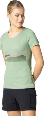 Maglia a manica corta Odlo F-Dry Ridgeline Donna Verde