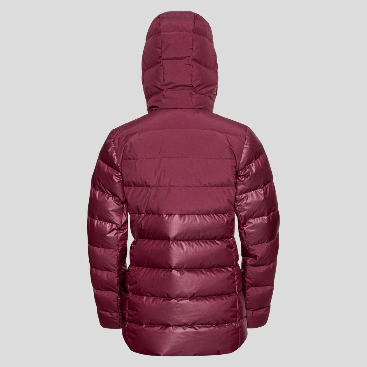 Giacca da donna Odlo Severin N-Thermic con cappuccio Red Raspberry Fudge 5/6