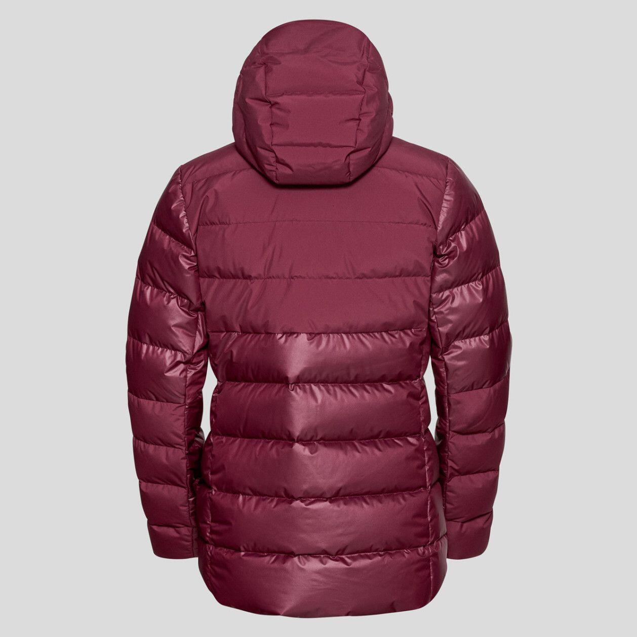 Giacca da donna Odlo Severin N-Thermic con cappuccio Red Raspberry Fudge 4/6