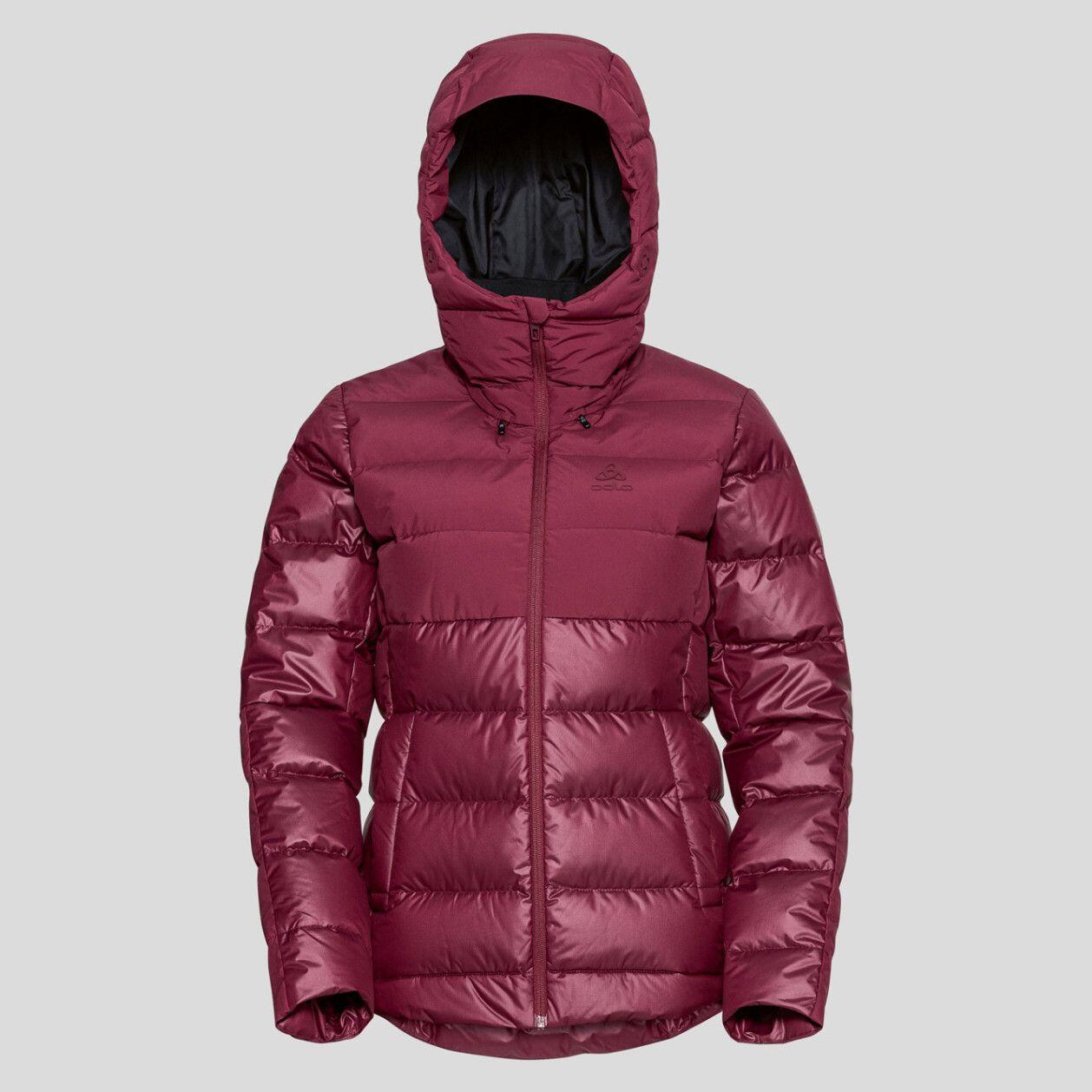 Giacca da donna Odlo Severin N-Thermic con cappuccio Red Raspberry Fudge 6/6