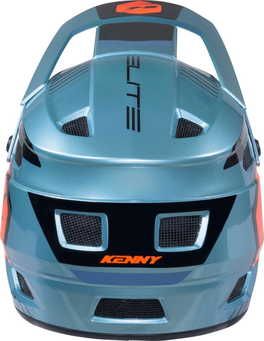 Casco Integral Kenny Elite Azul/Rojo 3/4