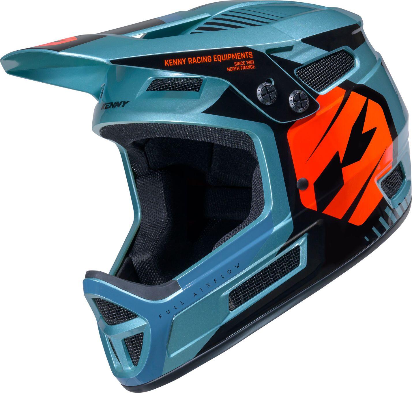 Casco Integral Kenny Elite Azul/Rojo 2/4