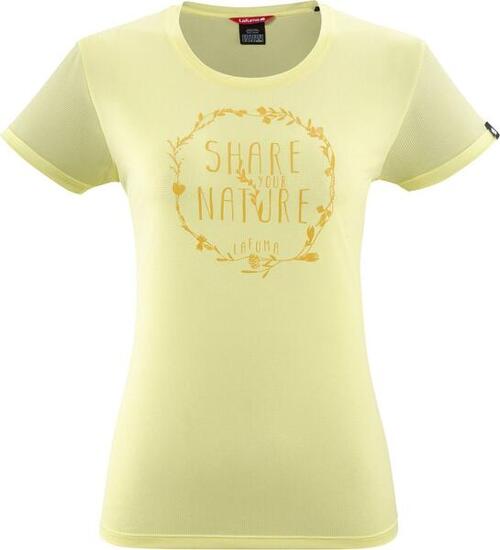 T-shirt Technique Femme Lafuma Corporate Jaune