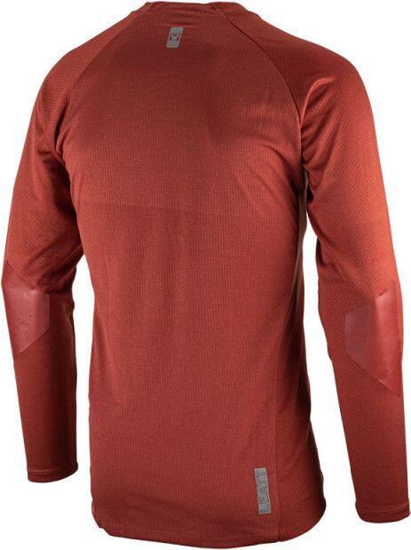 Leatt AllMtn 5.0 Camisola MTB Manga Comprida Vermelho 4/6