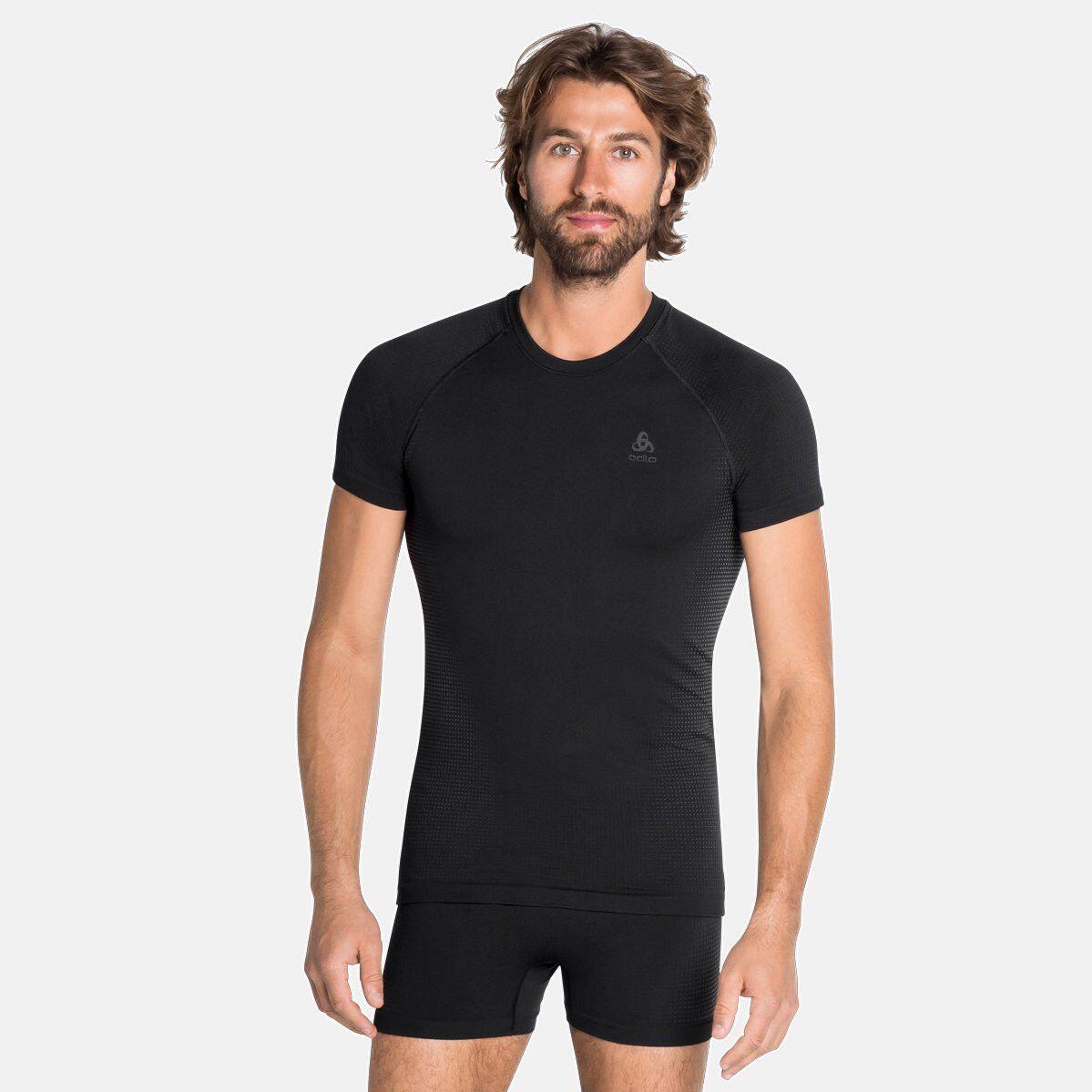 Odlo Performance Warm Eco Kurzarmshirt Schwarz 3/7