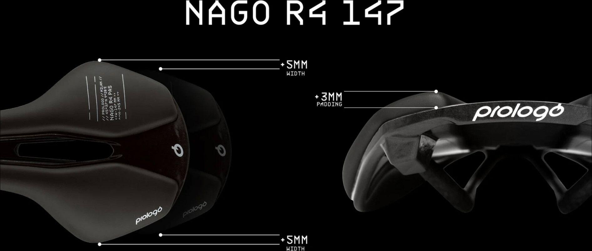 Sillín Prologo Nago R4 Tirox Negro 2/3