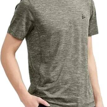 Craft ADV Essence Melange Khaki short sleeve jersey