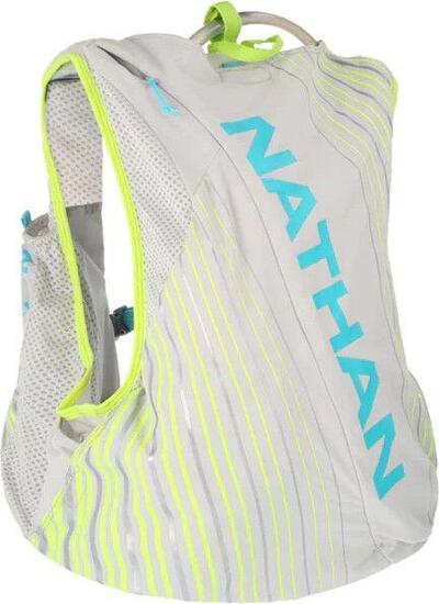 Sac d'Hydratation Nathan Pinnacle 12L Gris/Bleu + Poche à Eau 1.5L Femme
