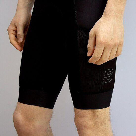 Cuissard Bombtrack Achromatic Porter Cargo Nero/Bianco con Bretelle 3/5