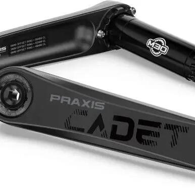Praxis Cadet Aluminium M30 Cranks Black