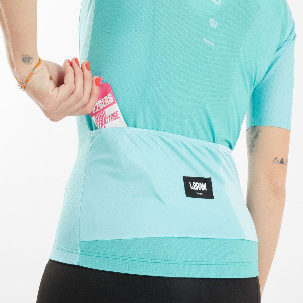 Maglia LeBram Izoard Donna a Maniche Corte Verde Menta 2/5