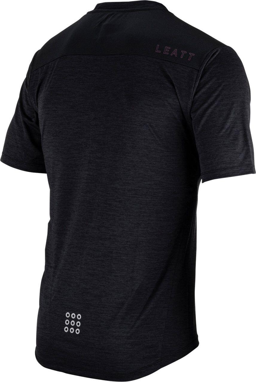 Maillot Manches Courtes Leatt MTB Trail 1.0 Noir 3/7