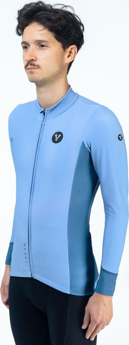 Maillot Manches Longues LeBram Race Thermique Bleu 2/6