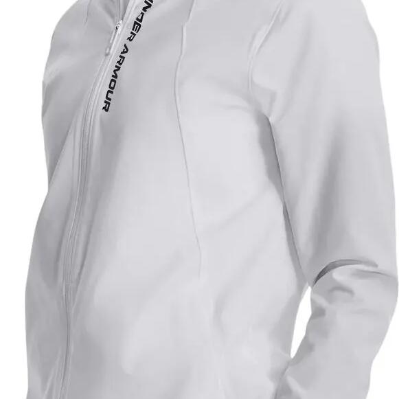 Under Armour OutRun the Storm Windbreaker Jacket White Women's