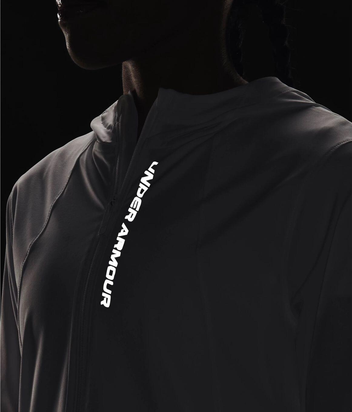 Under Armour OutRun the Storm Winddichte jas Dames Wit 4/7