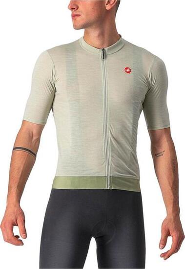 Castelli Essenza Short Sleeve Jersey Light Green