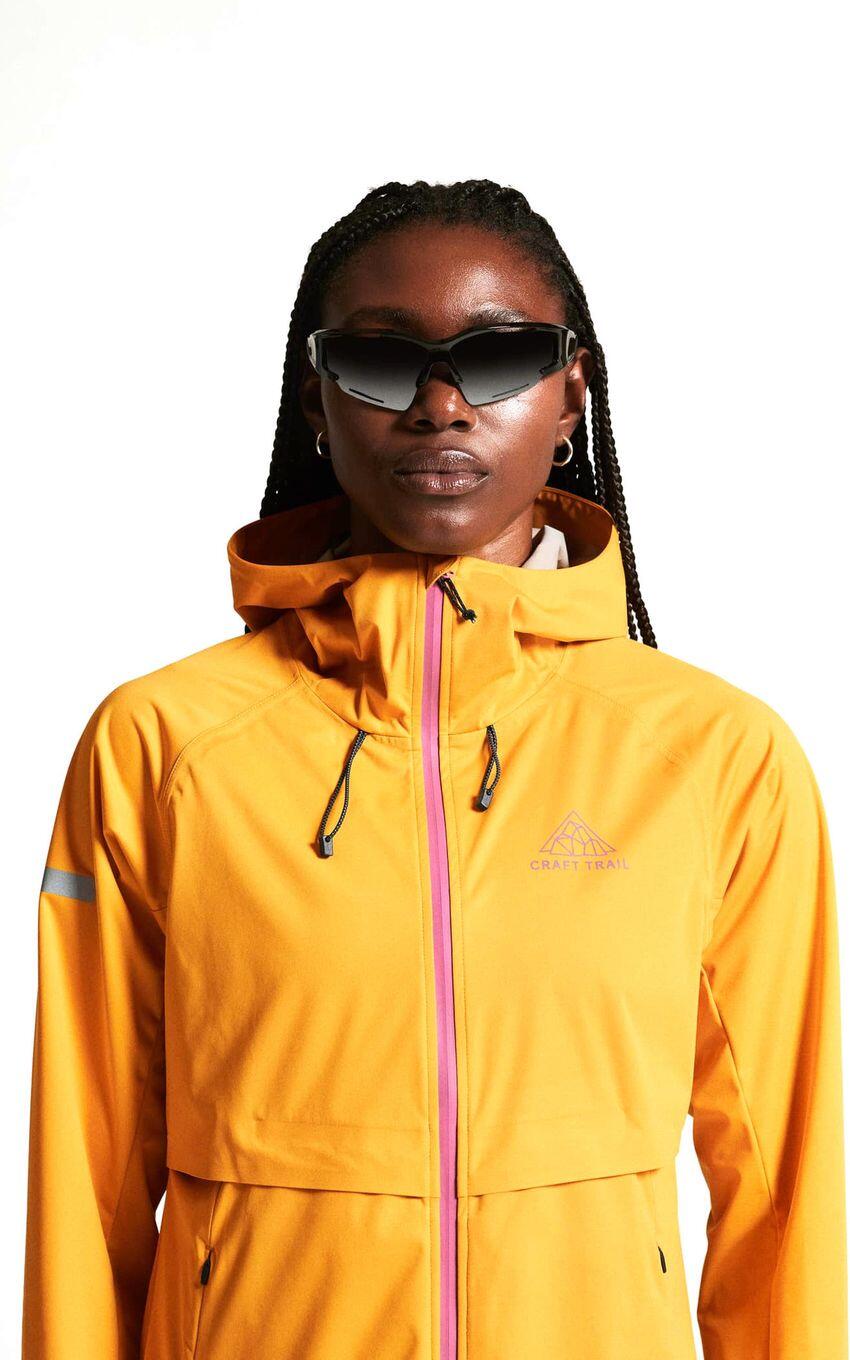 Veste Craft Pro Hydro 3 Jaune Femme 2/7