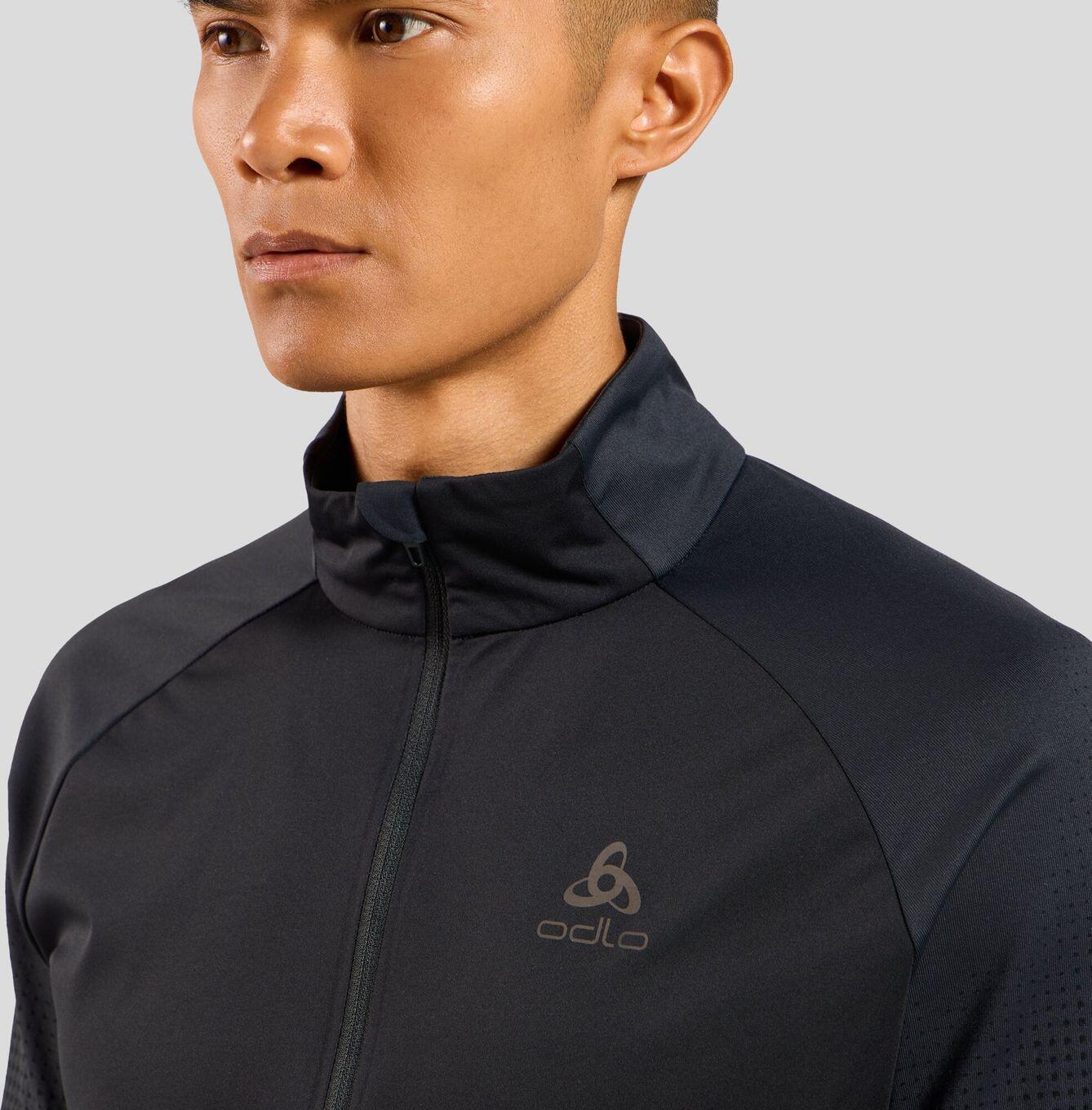 Odlo Zeroweight Warm 2.0 Hybrid Running Jacket Preto 3/7