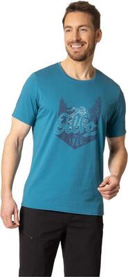 Odlo nikko logo short sleeve jersey blue