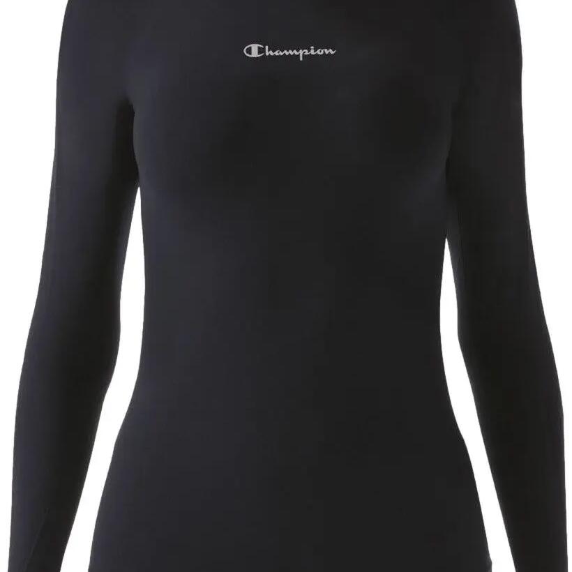 Women's Long Sleeve Baselayer Champion Seamless Black