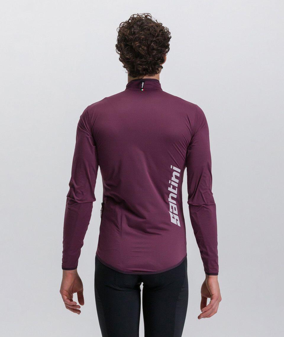 Santini Guard Nimbus Violet Long Sleeve Jacket 3/4