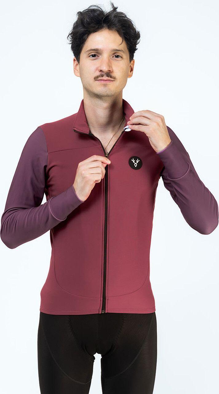 LeBram Ventoux Uni Long Sleeve Jersey Bordeaux 2/5