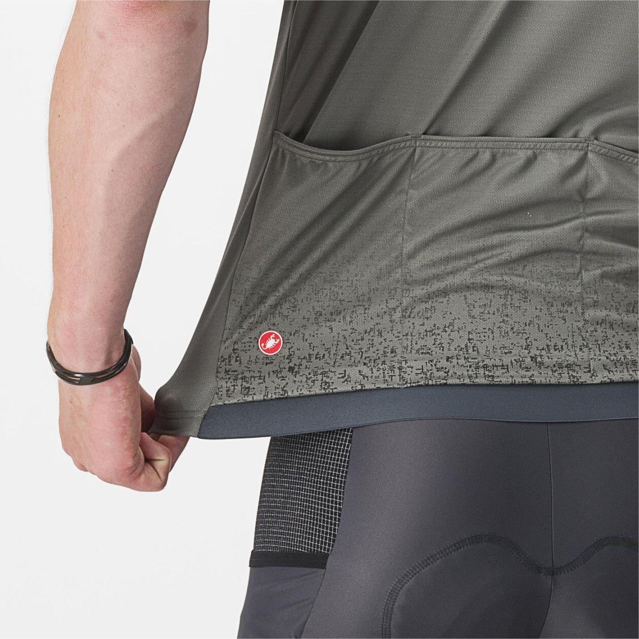 Castelli Unlimited Entrata Short Sleeve Jersey Light Grey 5/5