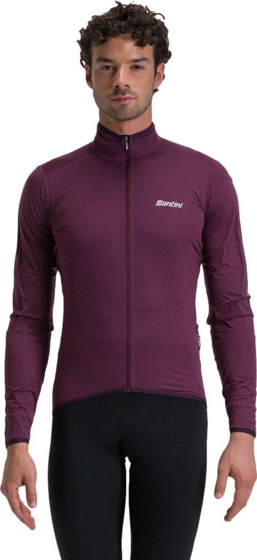 Santini Guard Nimbus Violet Long Sleeve Jacket 1/4