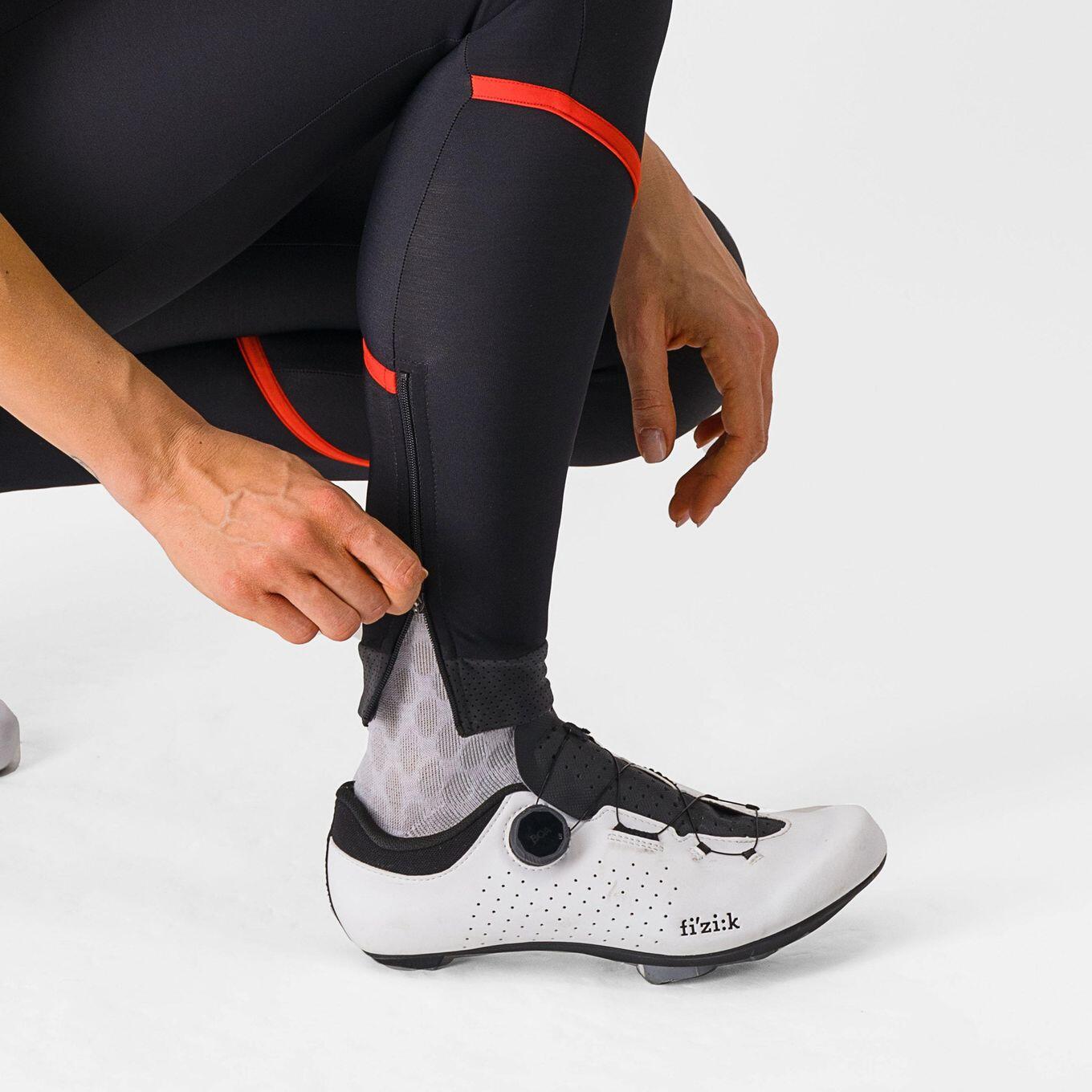 Castelli Velocissima DT Broek Zwart/Rood 5/5