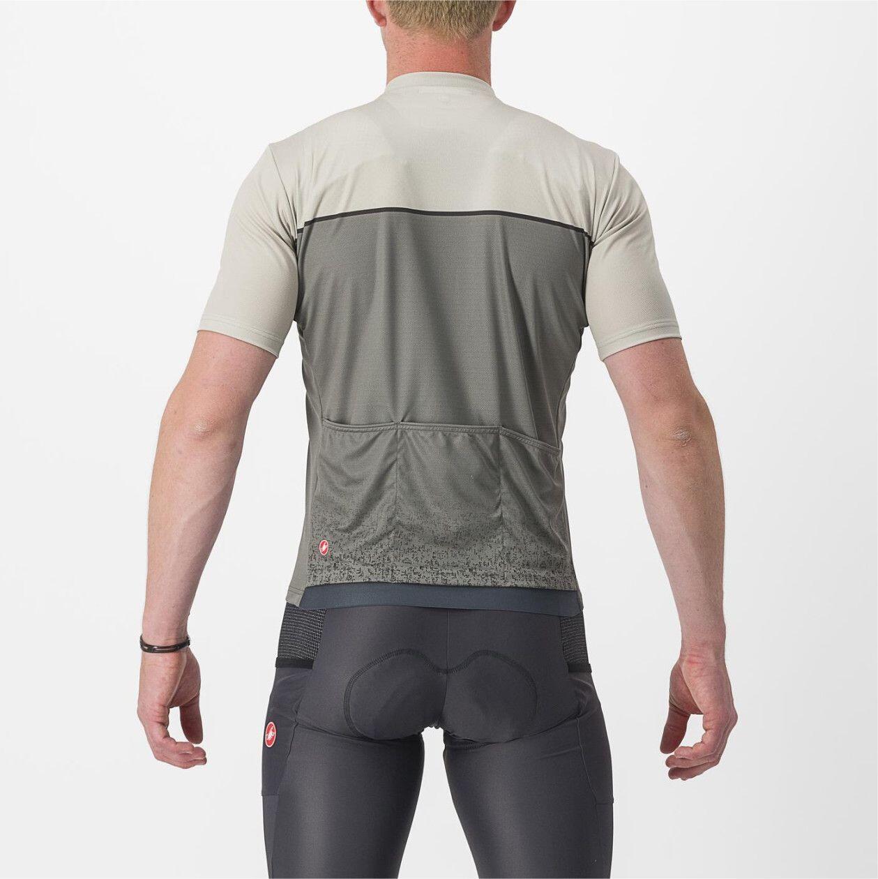 Castelli Unlimited Entrata Short Sleeve Jersey Light Grey 4/5