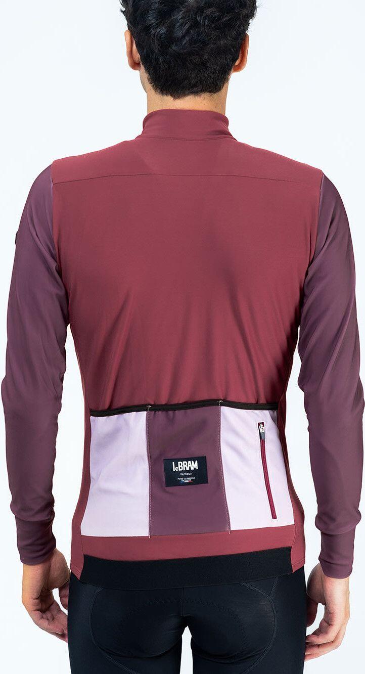 LeBram Ventoux Uni Long Sleeve Jersey Bordeaux 4/5