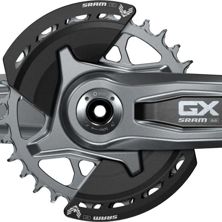 Crankset Sram GX T-Type Eagle DUB Wide 32 Teeth 12V Guards Black (Without Case)