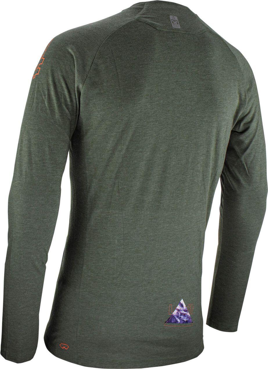 Maillot Manches Longues Leatt MTB Gravity 2.0 Vert 4/6