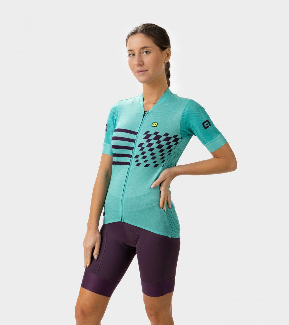 Maillot Manches Courtes Femme Alé Play Vert 3/7