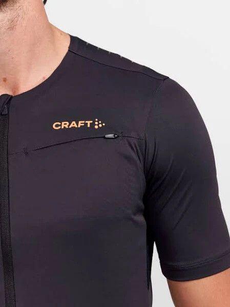 Maillot manches courtes Craft Pro Gravel Noir 4/7