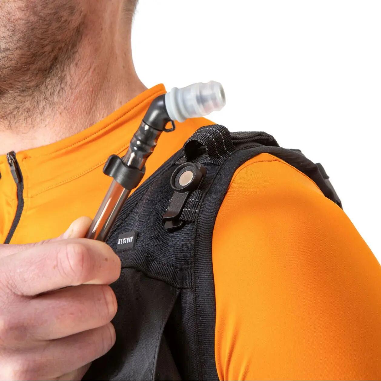 Restrap Race Hydration Vest 7.5L Black + 2L Water Bladder 5/5