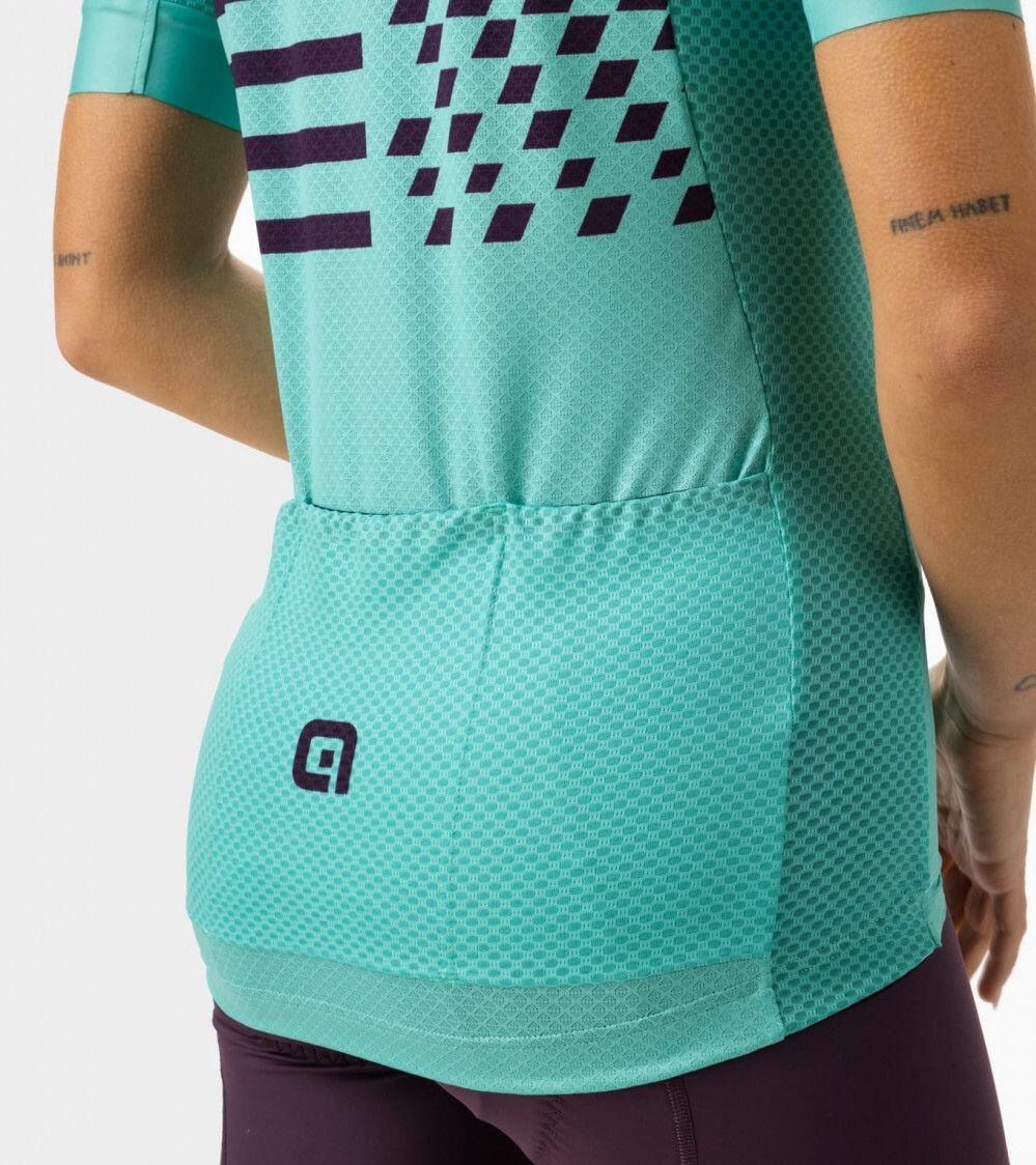 Maillot Manches Courtes Femme Alé Play Vert 6/7