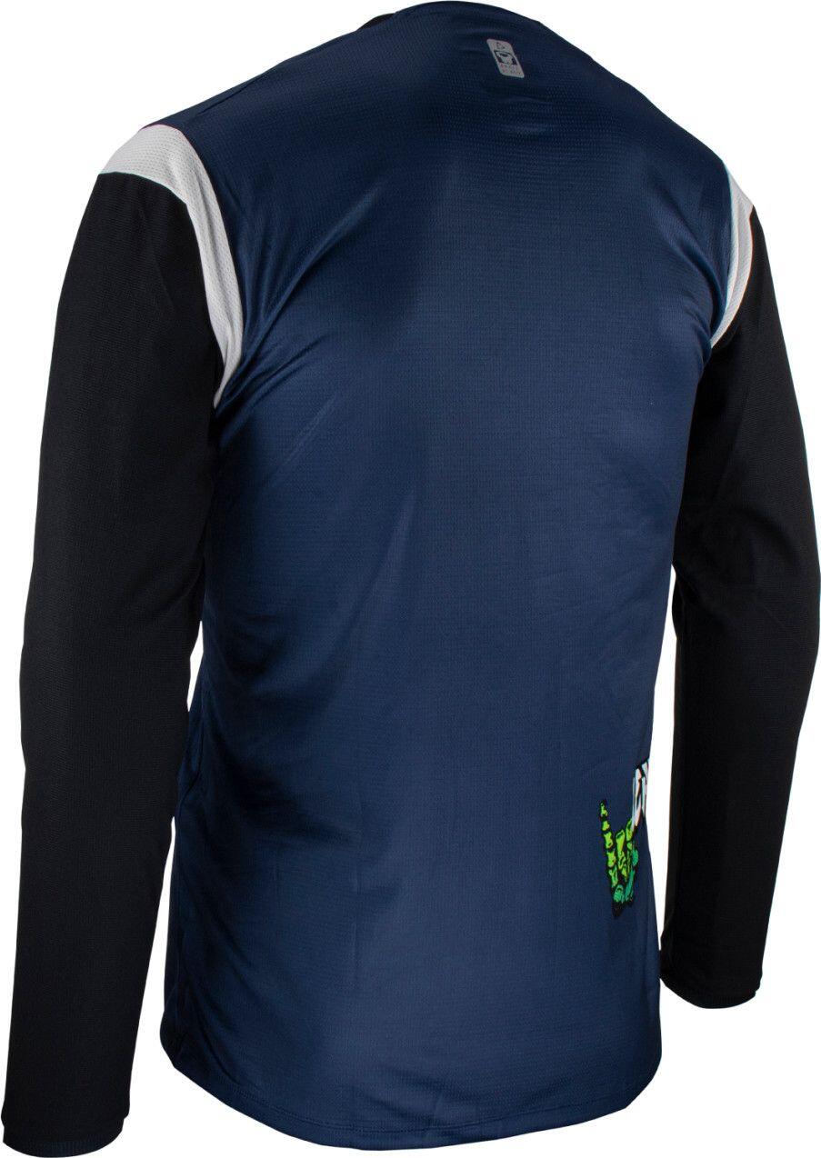 Maillot Manches Longues Leatt MTB Gravity 3.0 Zombie Bleu 4/6