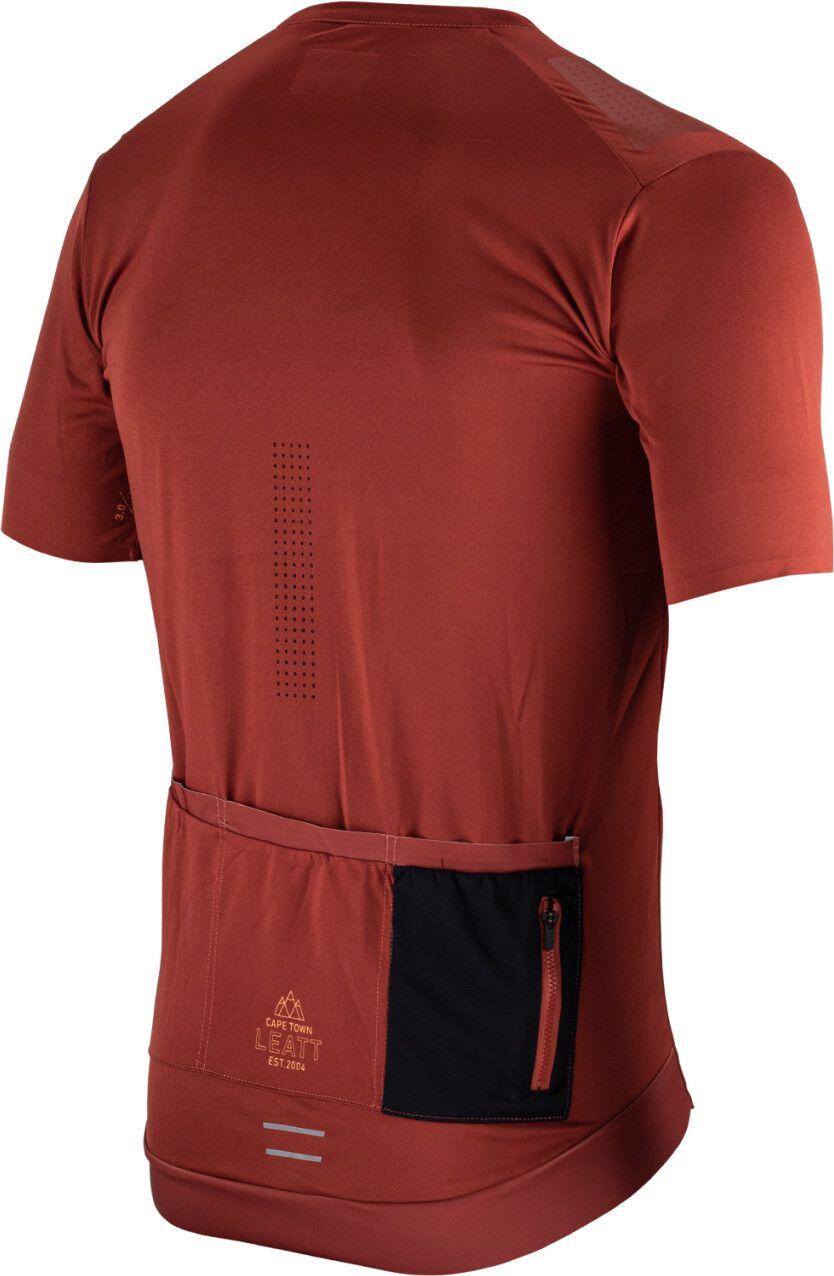 Maglia Leatt MTB Trail 3.0 a maniche corte Lava Red 3/7
