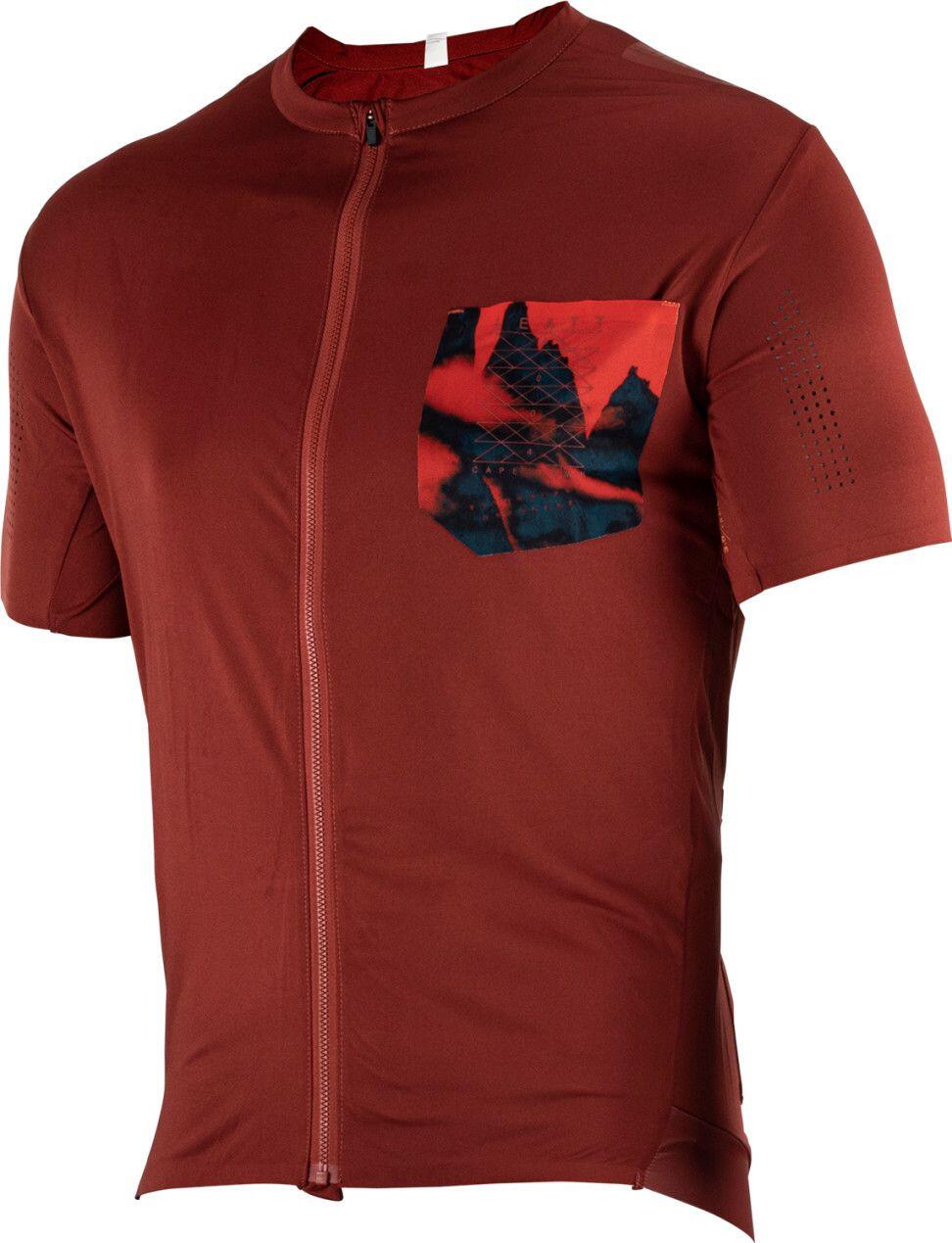Maglia Leatt MTB Trail 3.0 a maniche corte Lava Red 2/7