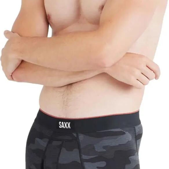 Boxer Saxx Multi-Sport Mesh Fly Remote Camo Faded Noir Homme