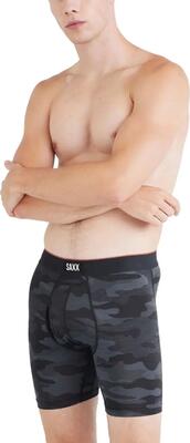 Saxx multi-sport mesh fly remote camo faded black heren boxer