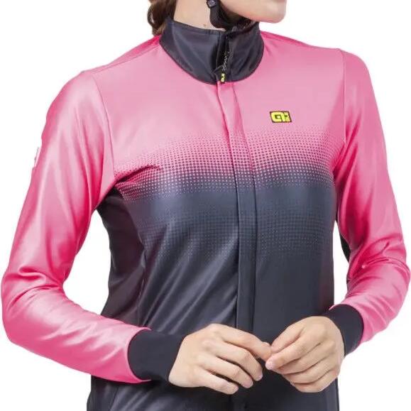 Alé Gradient Women's Long Sleeve Jacket Fluo Pink/Black