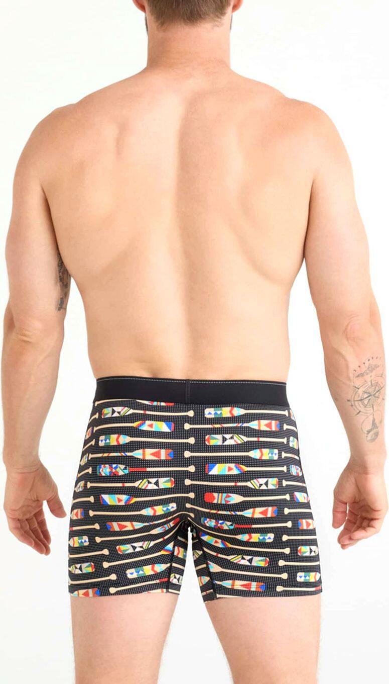 Boxer Saxx Quest Quick-Dry Mesh Fly Oartiz Noir Homme 2/4