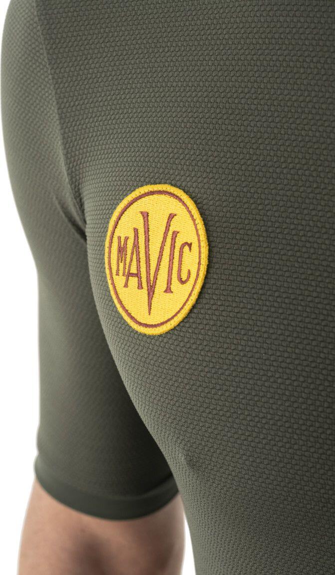Mavic Heritage Short Sleeve Jersey Khaki 6/7