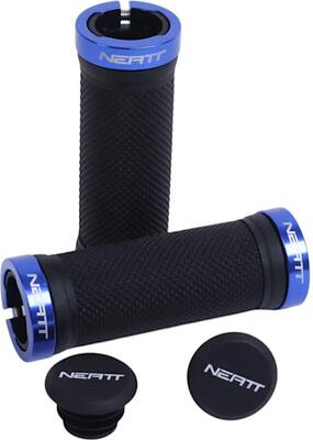 Paar neatt race small 95mm zwart / blauw handvatten