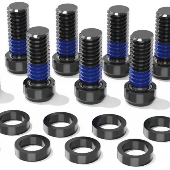 Threaded pins for Praxis Brodium pedals