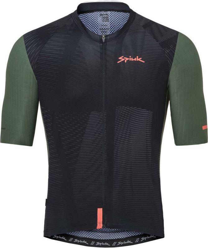 Maillot de manga corta Spiuk Searchers Negro/Verde 1/5