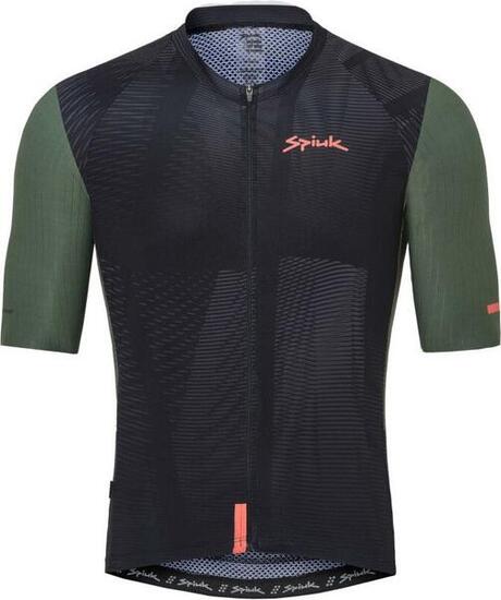 Spiuk Searchers Kurzarm Trikot Schwarz/Grün